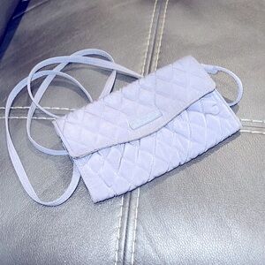 VERA BRADLEY Grey Wallet Crossbody